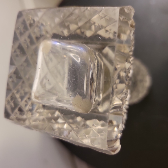 Antique Cut Crystal Bud Vase 6" - Picture 9 of 10